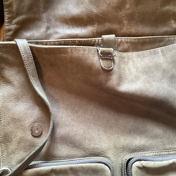 Rudsak Leather Messenger Bag Vintage Men Women Unisex - Picture 8 of 13